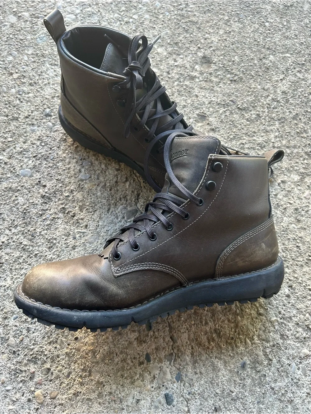 Danner Men's Brown Lace-Up Leather Boots Sz 11 - Picture 8 of 10